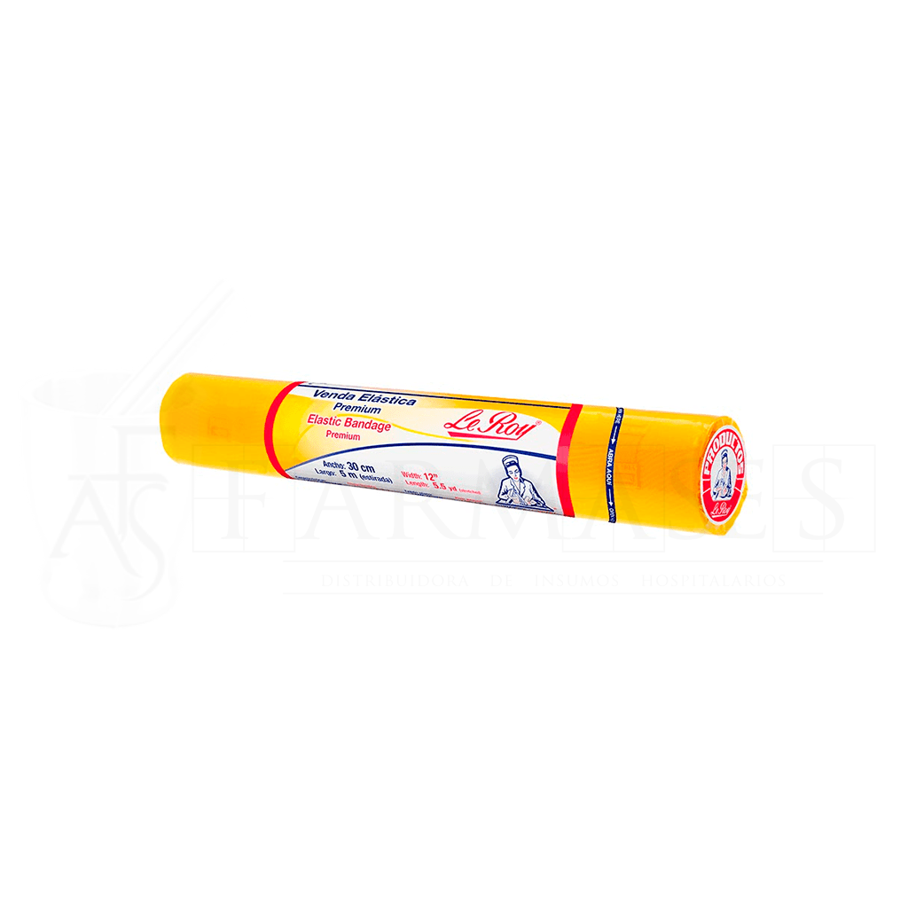 [13011] Venda Elástica Premium Le Roy 30 cm x 5 metros